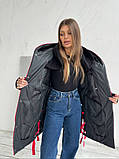 Стильна жіноча демісезонна коротка куртка з довязом ''Баррі'', фото 3
