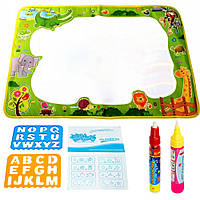 Килимок для малювання водою + фломастери 74х49см, Water Doodle DS