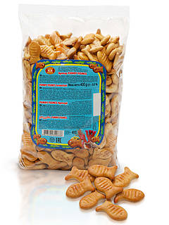 Крекер, Funny Fishes, 400г, 10 шт/ящ, Україна