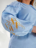 Сорочка вишиванка лляна 8656, фото 2