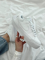 Жіночі кросівки Nike Court Legacy Lift White білі Найк Корт Легасі Ліфт