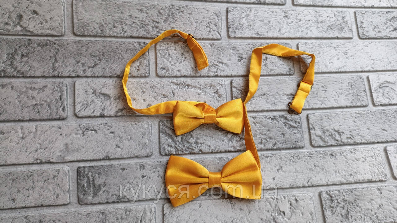 Краватка-метелик (атласний), фото 1