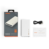 Павербанк 10000 mAh Videx VPB-310-W 22,5W білий, фото 4