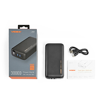 Павербанк 30000mAh Videx VPB-297-B 22,5W чорний, фото 8