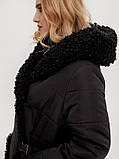 Стильна жіноча коротка зимова куртка з штучним хутром 'Озалія'', фото 8