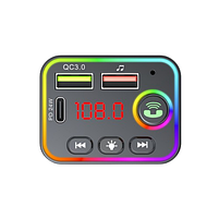 FM-модулятор USB/Type-C QC+PD чорний Havit HV-FM819BT, black, фото 3