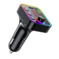 FM-модулятор USB/Type-C QC+PD чорний Havit HV-FM819BT, black, фото 5