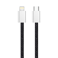 Кабель USB PD Type-C/Lightning ColorWay CW-CBPDCL068-BK 27W 2м чорний, фото 3