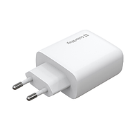 Зарядний пристрій мережевий Type-C/Type-C PD 50W білий GaN Mini ColorWay, фото 2