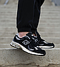 Чоловічі кросівки New Balance 2002R Protection Pack Black Нью Баланс чорні замшеві повсякденні рвані весна осінь, фото 8