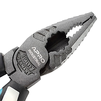 Пасатижі зміщений шарнір 160мм 60CrV Fulcrum APRO, фото 4