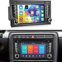 Штатная автомагнитола 4/32Gb на Audi A4 B6 B7 Seat Exeo Андроид Магнитола для Ауди А4 Б6 Б7 Сеат Эксео