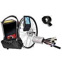 Електронабір для велосипеда 36 В 300 Вт MXUS XF04 з акумулятором 13 А/год та дисплеем LCD-4