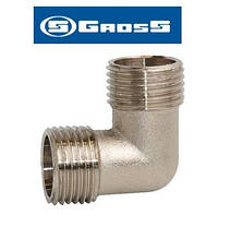 Кут 1" ЗЗ нікельований Gross SF