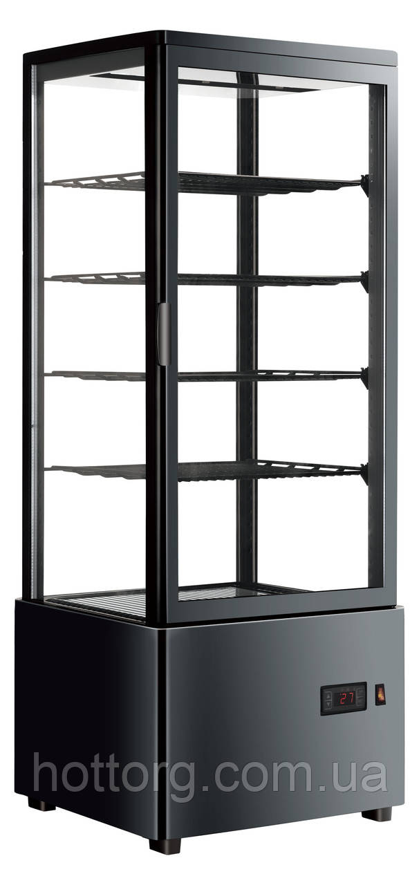 Вітрина холодильна HURAKAN HKN-UPD98B black