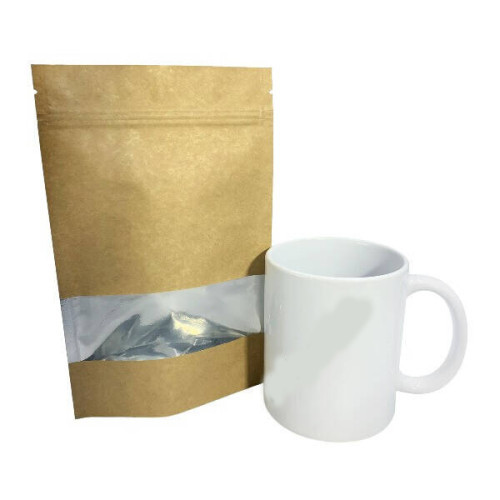 Дой-пак ВІКНО крафт + метал 130х200мм