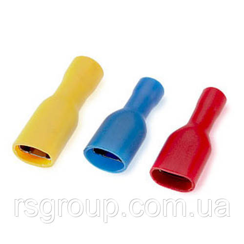 Конектор плоский у повній ізоляції "мама" FDFD 1,25-110(8) (0,5-1,5/2,8-0,8) (1пач -100шт)