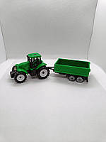 Трактор TEDi Farm з причепом та коневозом