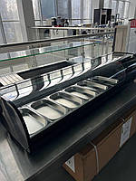 ВІТРИНА ХОЛОДИЛЬНА ДЛЯ СУШІ HURAKAN HKN-VRS52L ЧОРНА