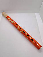 Дитяча дерев'яна іграшка дудочка, флейта на 5 отворів