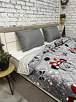 Покривало дитяче велюр Міні Маус 160х215см