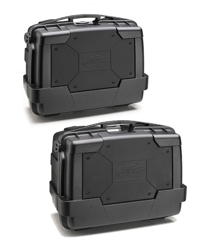 Кофри бокові Kappa KGR46 Monokey Garda Black Line Lite 46 літрів 2штуки +додатковий замок