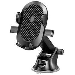 Телескопічний тримач для телефону S170 поворот 360 гр. на присоску, підставка для телефону