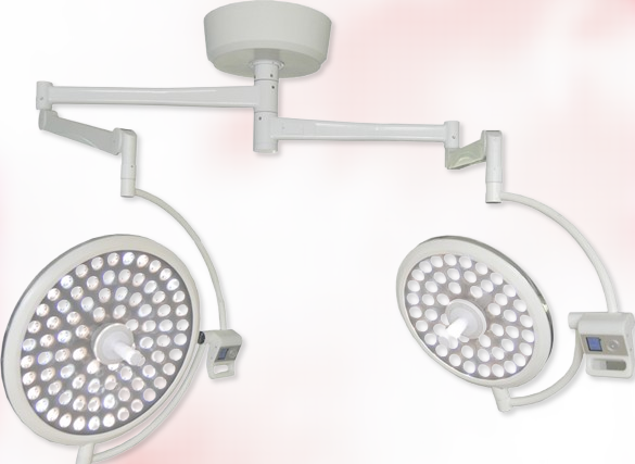 Світильник ART-II 500/500 стельовий безтіньовий двокупольний