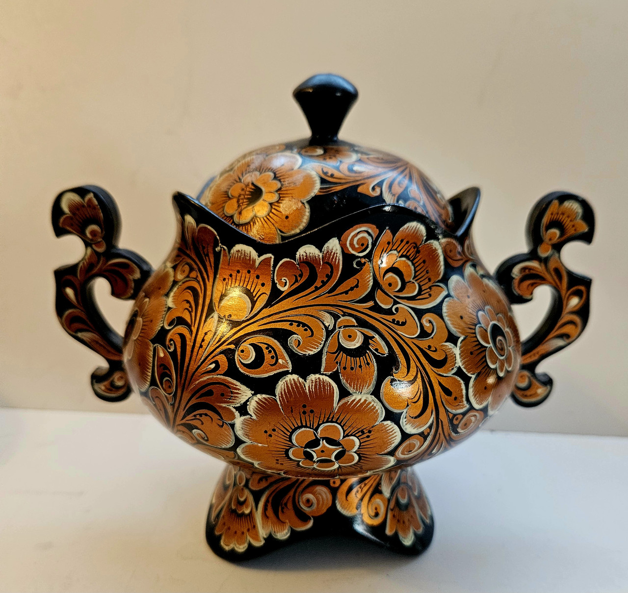 Цукерниця, фруктовиця петриковський розпис СРСР, фото 1