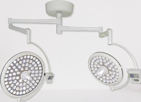 Світильник ART-II 700/500 стельовий безтіньовий двокупольний