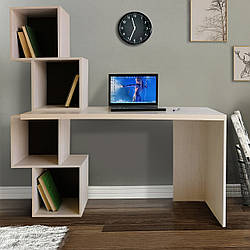 Комп'ютерний стіл СК-4 з полицями Мікс меблі Дуб Атланта/Венге