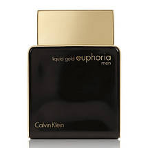 Calvin Klein Euphoria Men liquid Gold туалетна вода 100 ml. (Кельвін Кляйн Ейфорія Мен Ліквід Голд), фото 3