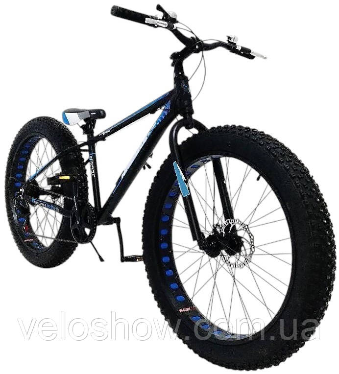 Алюмінієвий фетбайк 26/4.0 Hulk XL велосипед (fatbike) широкі колеса (рама 17/19)