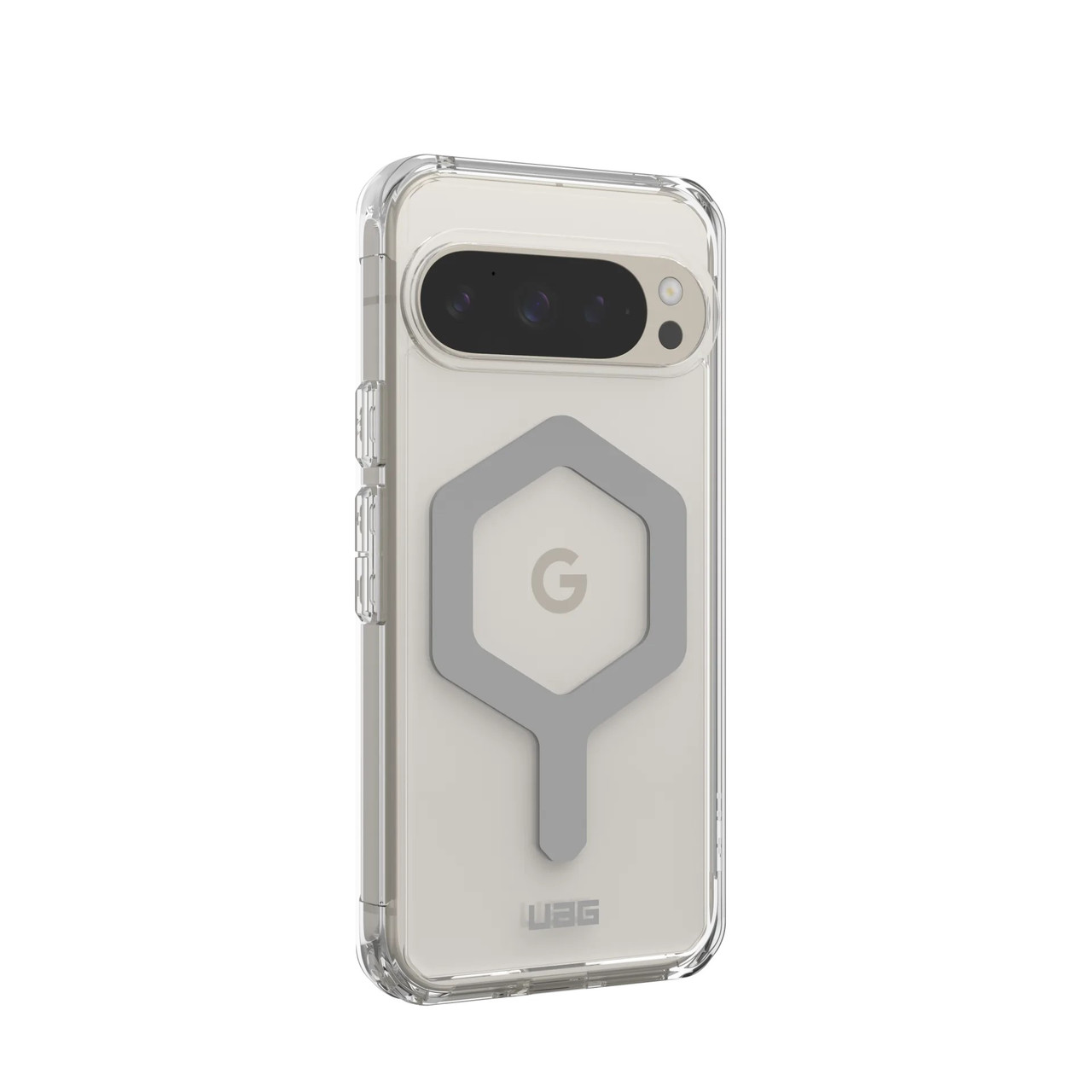 Чохол для телефона UAG Plyo Pro Magnetic для Google Pixel 9 Pro Прозорий зі сріблястим (614458114333)