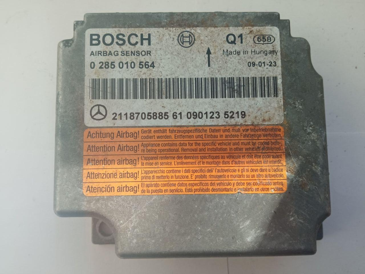 Електронний блок керування Volkswagen Bosch 0 285 010 564 / 0285010564 / 2118705885 61 0901235219 / 2118705885610901235219