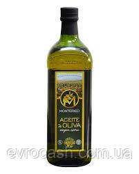 Олія оливкова Monterico Extra Virgin 1 л и12 шт ящ, фото 1