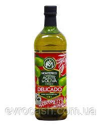 Олія оливкова Monterico Virgin Delicado 1 л 12 шт ящ, фото 1