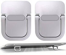 Підставка для ноутбука, планшета самоклейна сіра 2 шт.