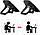 Підставка подвійна для ноутбука, планшета самоклейна чорна, 2 шт., фото 6