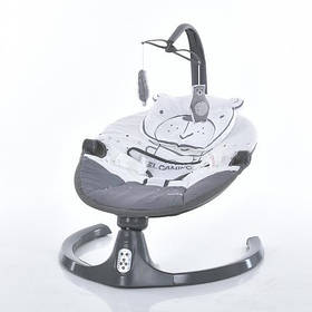 Заколисувальний центр для немовлят EL CAMINO ME 1116 CUTE Dark Gray