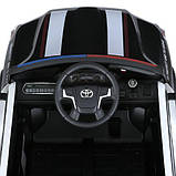 Дитячий електромобіль поліція TOYOTA LAND CRUISER JJ2022EBLR-2-1(2)(24V), фото 8