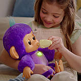 Інтерактивна іграшка мавпочка Fingerlings Care n Cuddles Interactive Baby Monkey Sunny, фото 5