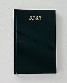 Щоденник датований А5 2025 Optimal Тверда обл. Зелений 320 стор. У лінію (BM2121-04) Buromax