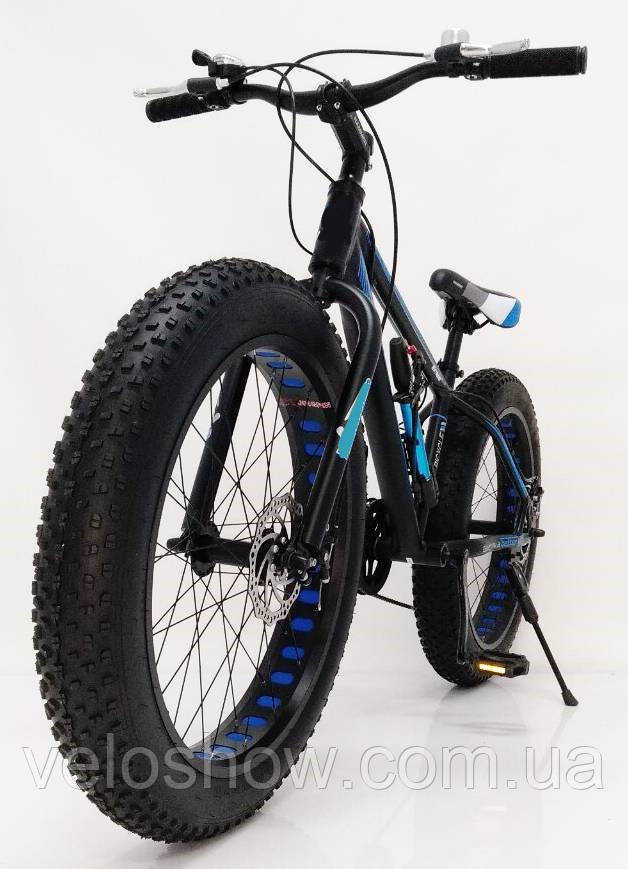 Алюмінієвий підлітковий 24/4.0 Hulk велосипед фетбайк (fatbike) широкі колеса