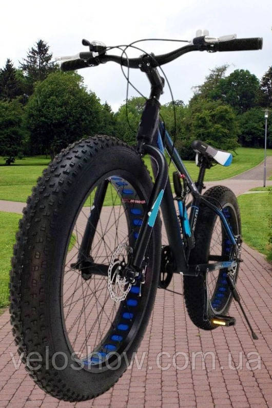 Алюмінієвий підлітковий 24/4.0 Hulk велосипед фетбайк (fatbike) широкі колеса