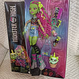 Лялька Монстер Хай Венера МакФлайтрап з вихованцем Monster High Venus McFlytrap with Pet Cat Chewlian., фото 8