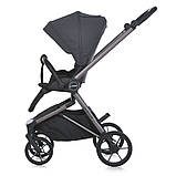 Дитяча коляска-книжка з регульованою спинкою El Camino ME 1128 Asphalt Gray Сірий, фото 3