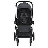 Дитяча коляска-книжка з регульованою спинкою El Camino ME 1128 Asphalt Gray Сірий, фото 4