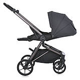 Дитяча коляска-книжка з регульованою спинкою El Camino ME 1128 Asphalt Gray Сірий, фото 5