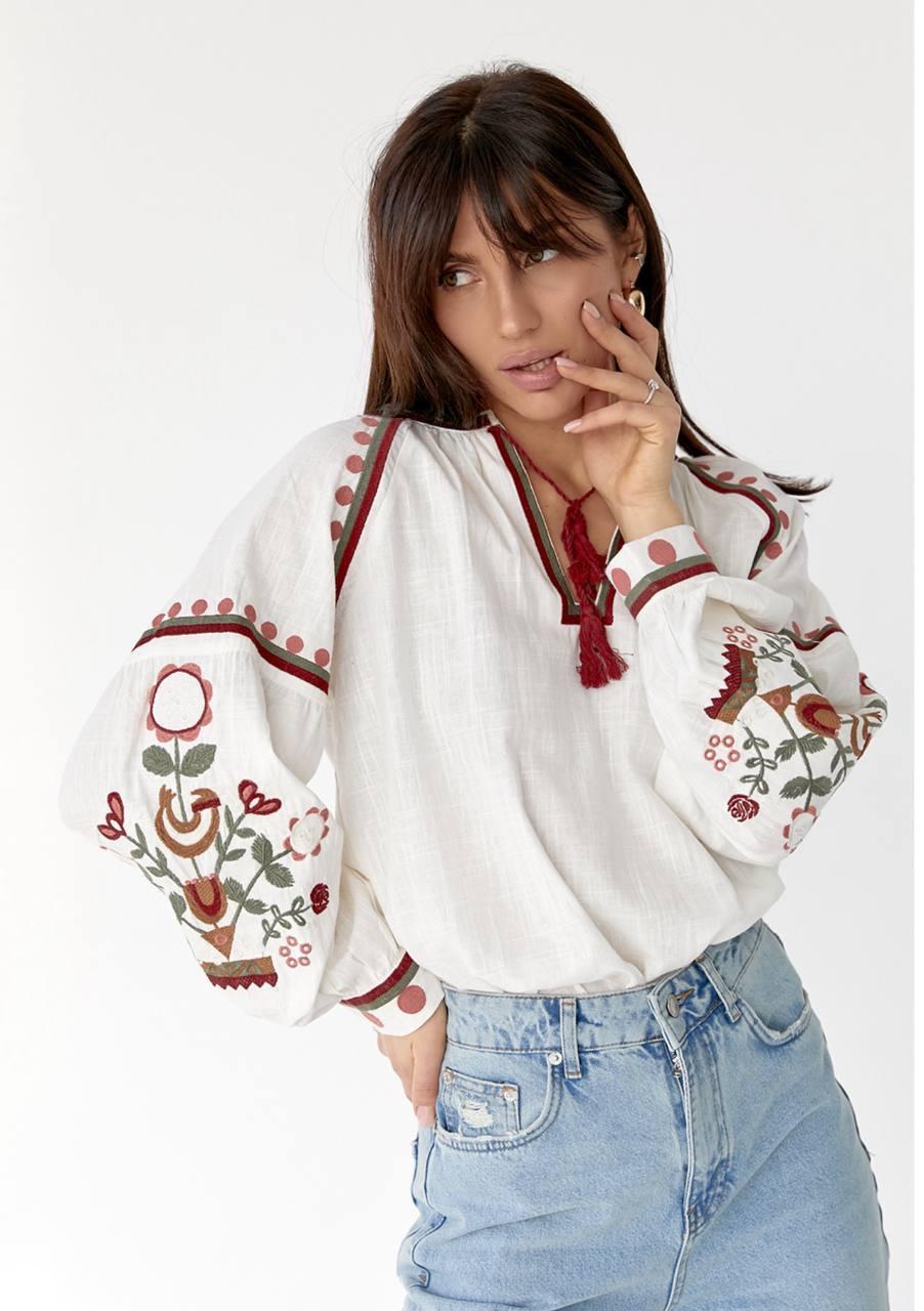 Жіноча вишиванка Туреччина, фото 1